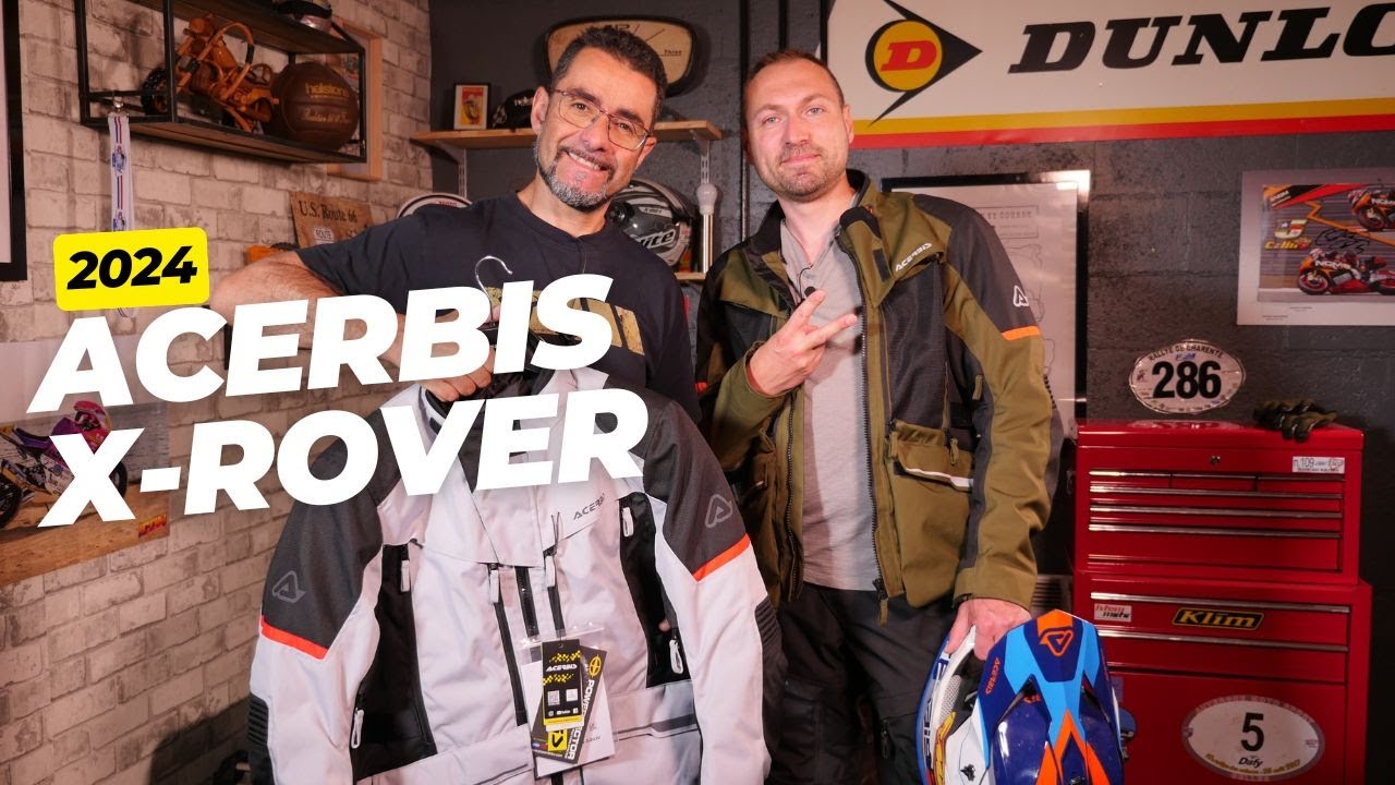 Test live de l'ensemble ACERBIS X-ROVER PAR JB