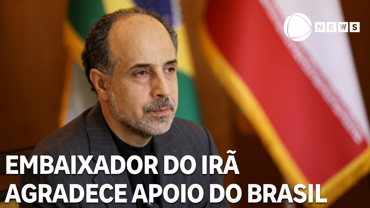Embaixador do Ir&atilde; agradece apoio do Brasil no conflito