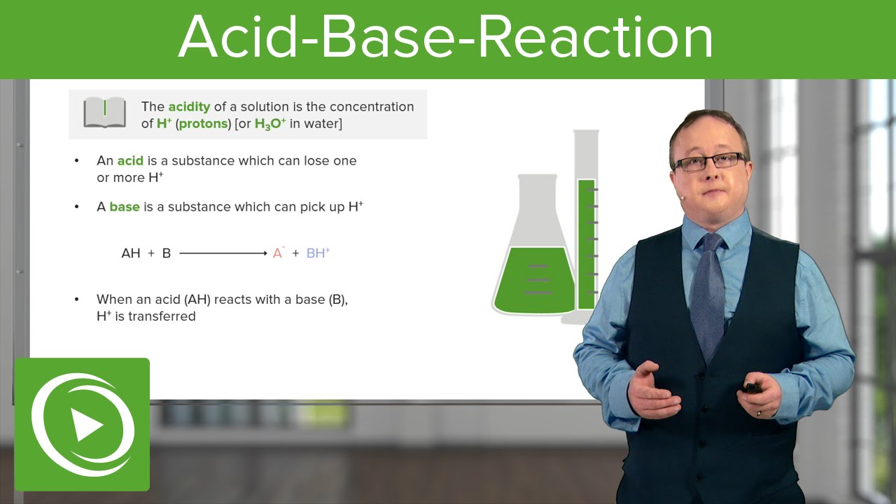 Acid-Base Reaction: Introduction &ndash; Chemistry | Lecturio
