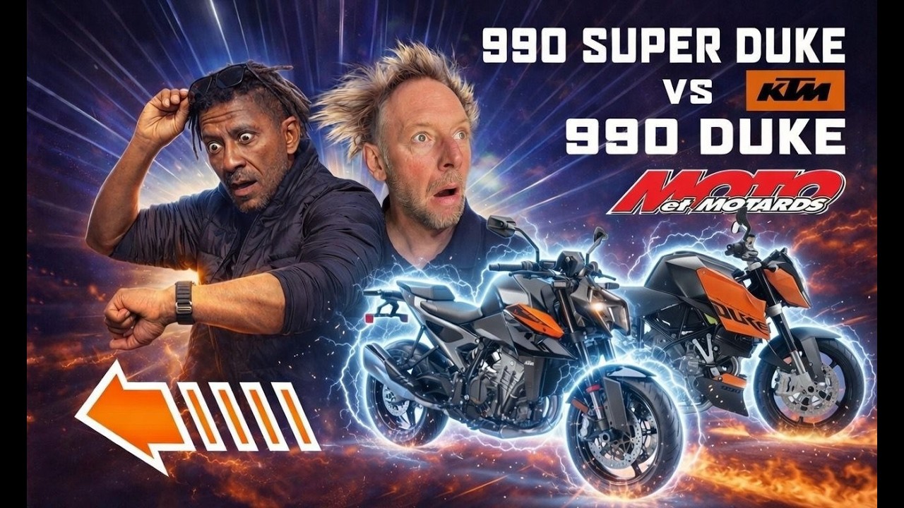 KTM 990 Super Duke 2009 vs 990 Duke 2025                    Brutalit&eacute; vs Technologie