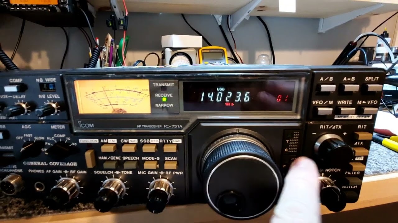 Icom IC-751A  S/N 8476