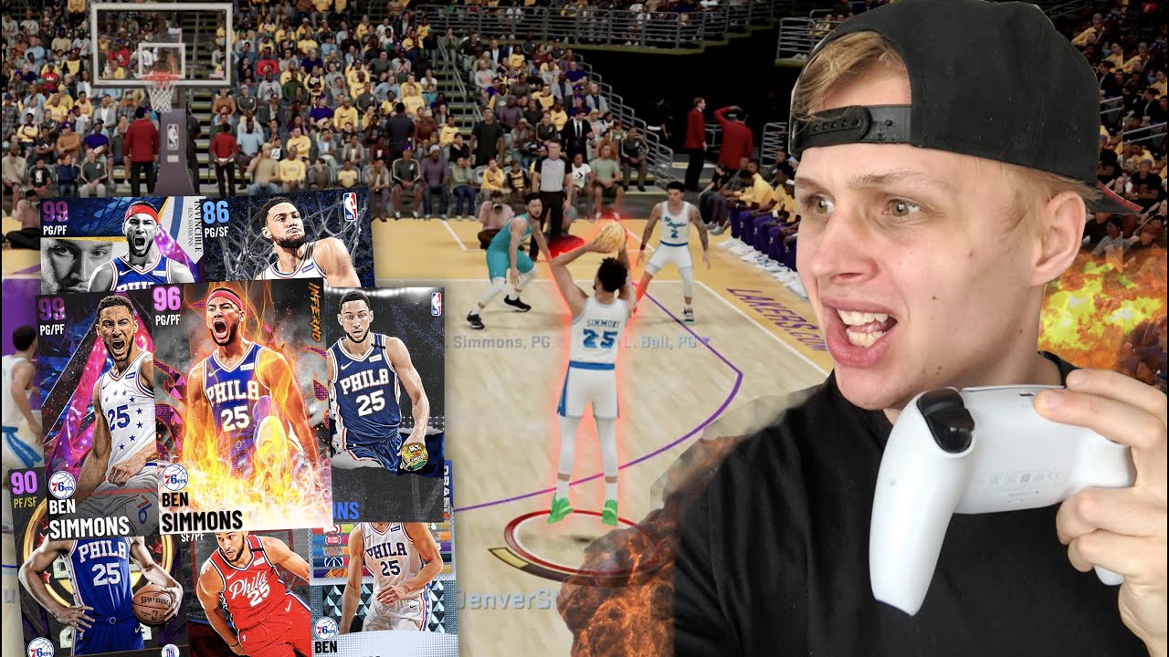 Greening A 3 POINT SHOT with EVERY Ben Simmons Card in NBA 2K21..
