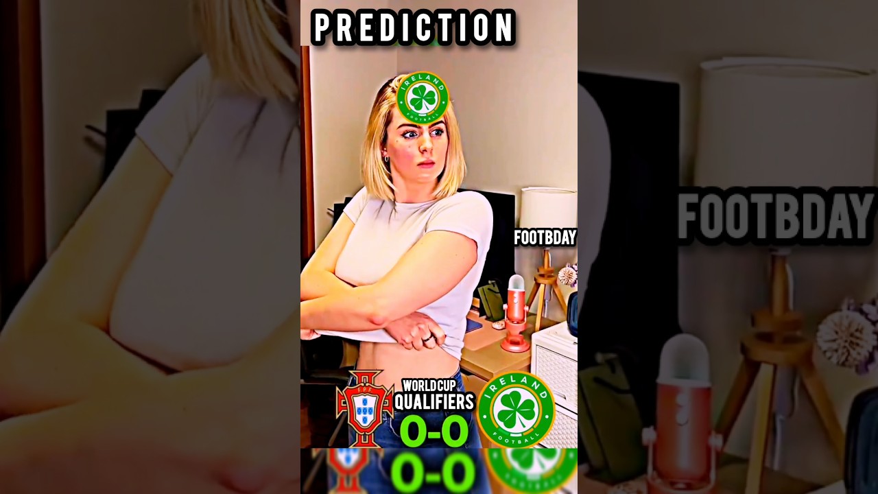 Portugal 🆚 Ireland Prediction 🔥😱 #worldcup #ireland