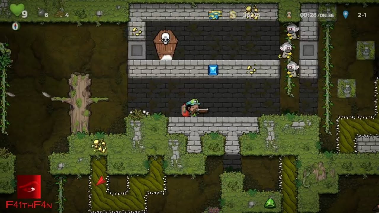 Spelunky 2 (PC) - Jay's Bad Jungle Day