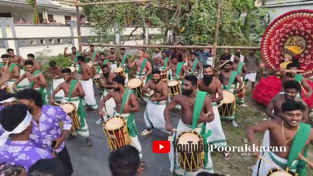 എക്സ്ട്യൂണുകൾ കൊണ്ട് തകർത്താടി സീനിയർസ് 🔥 SENIOR POWER SHOW ✨ PALLAPRAM POORAM 2026 🔥