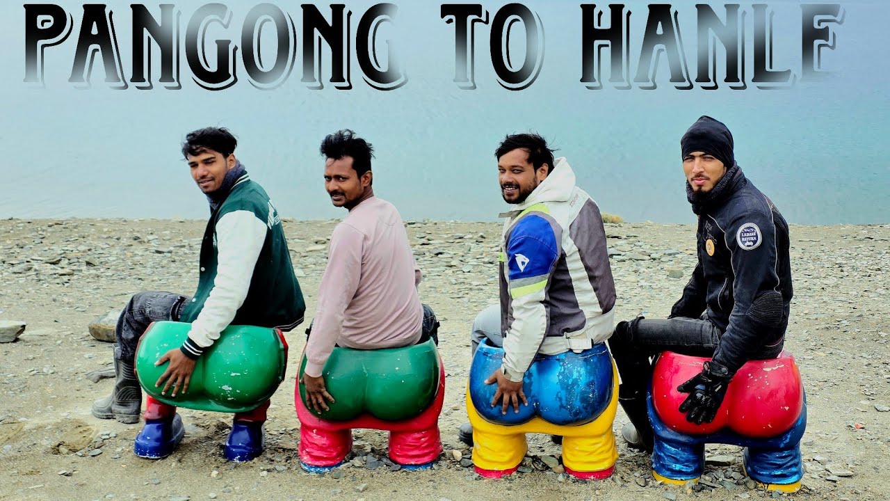 Pangong to hanle || lake view || leh ladakh || ladakh bike trip