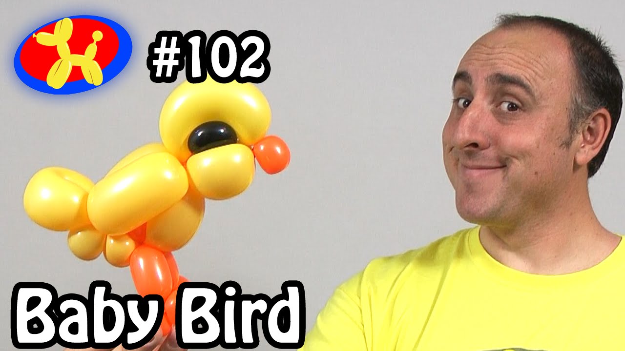 Baby Bird - Balloon Animal Lessons #102
