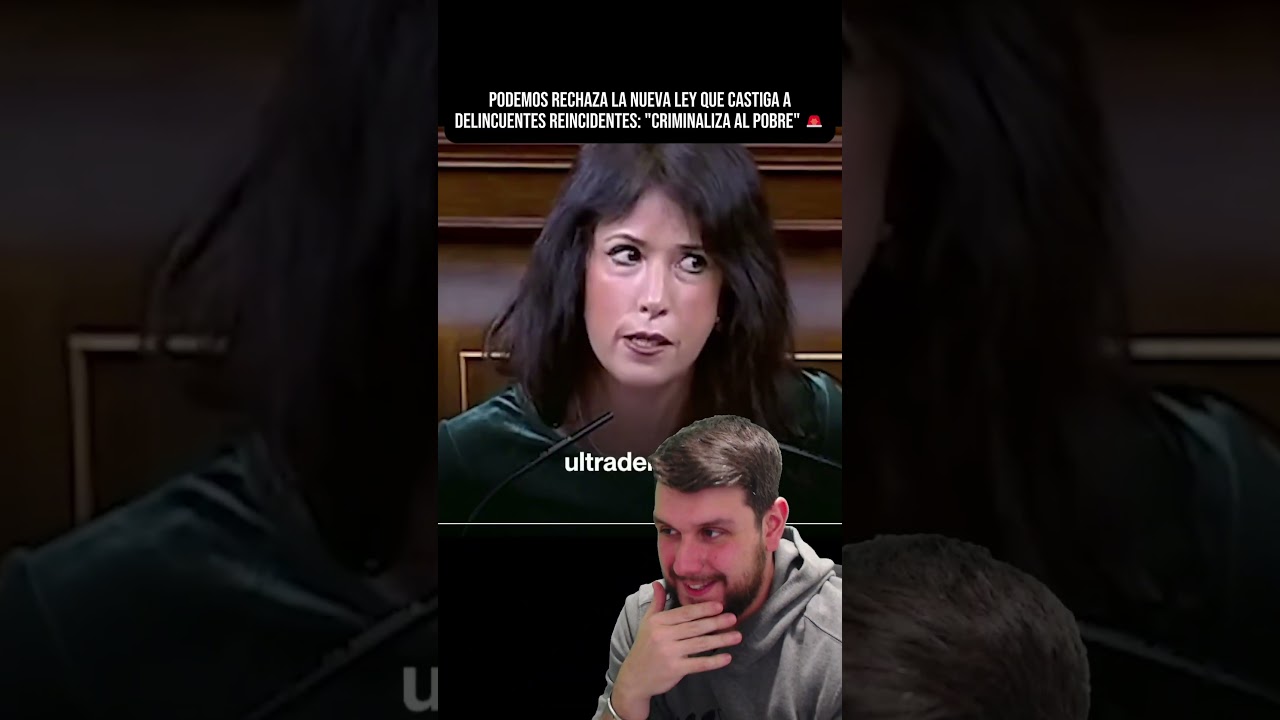 PODEMOS RECHAZA NUEVA LEY QUE CASTIGA A DELINCUENTES REINCIDENTES: 