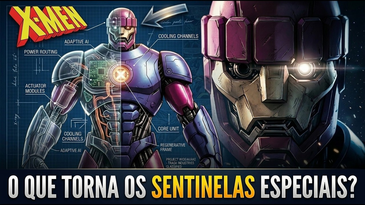 ANATOMIA DOS SENTINELAS - OS MAIORES ASSASSINOS DE MUTANTES! QUÃO PODEROSOS ELES SÃO?