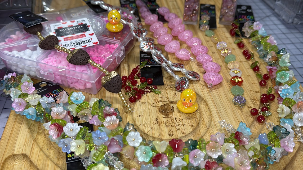 Hobby Lobby Valentine Bead Haul | Rainbow Bead Kit & Spring Beads