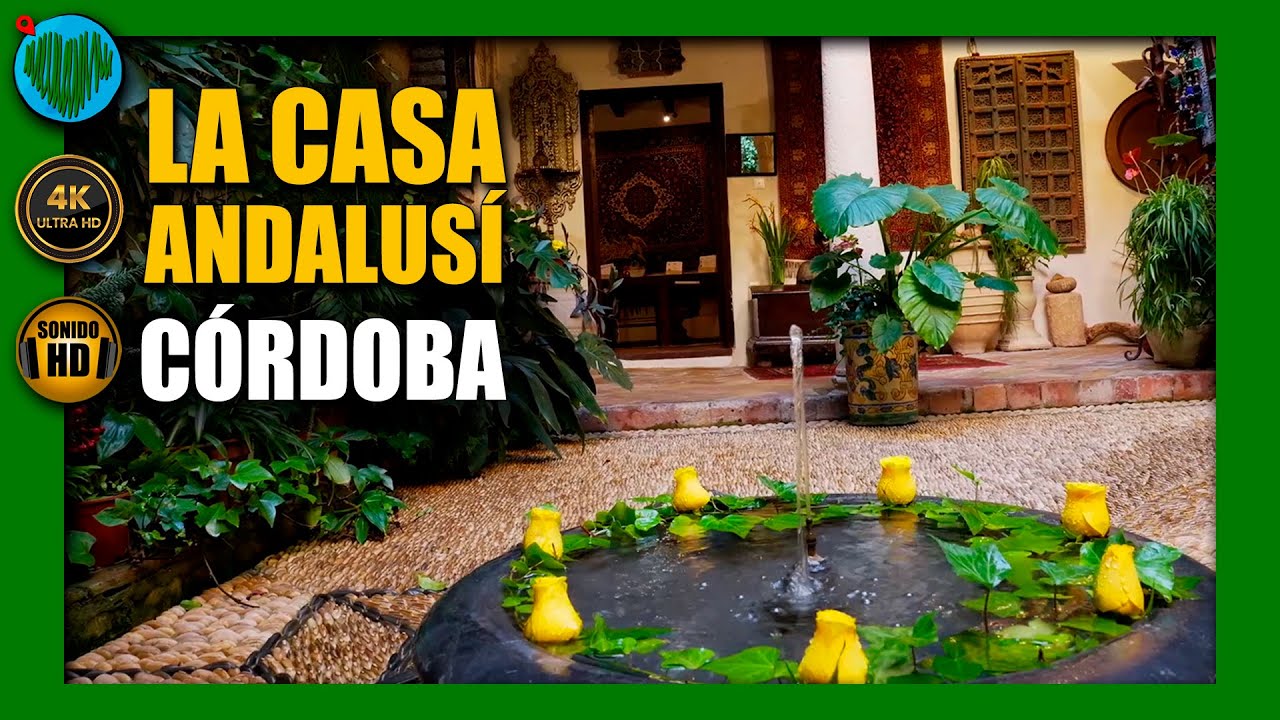 💚 La Casa Andalusí de CÓRDOBA · Casa-Museo de al-Ándalus · España Travel Vlog · 4K + HD