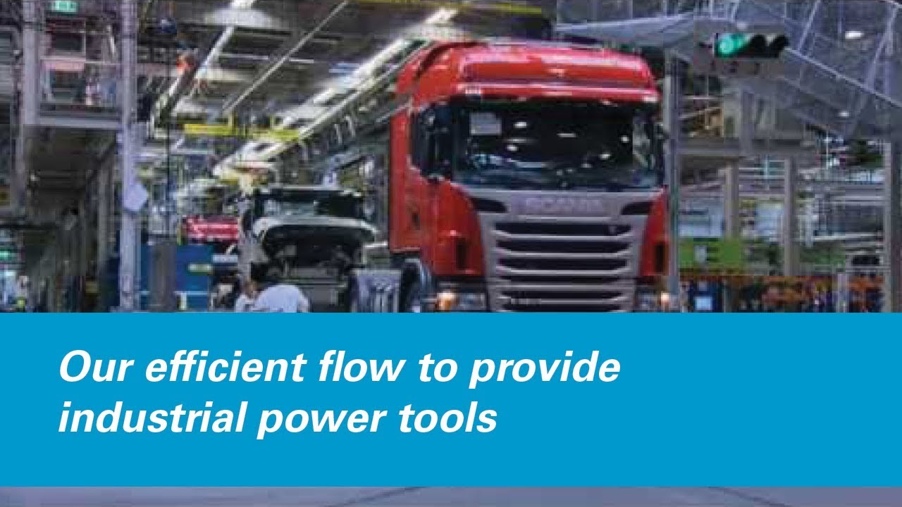 Atlas Copco: Our Efficient Flow To Provide Industrial Power Tools