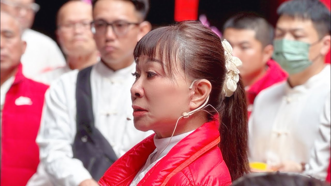 20260124乙巳年末巡 第一站花蓮港天宮 九天道姆 前來訓示眾爐下