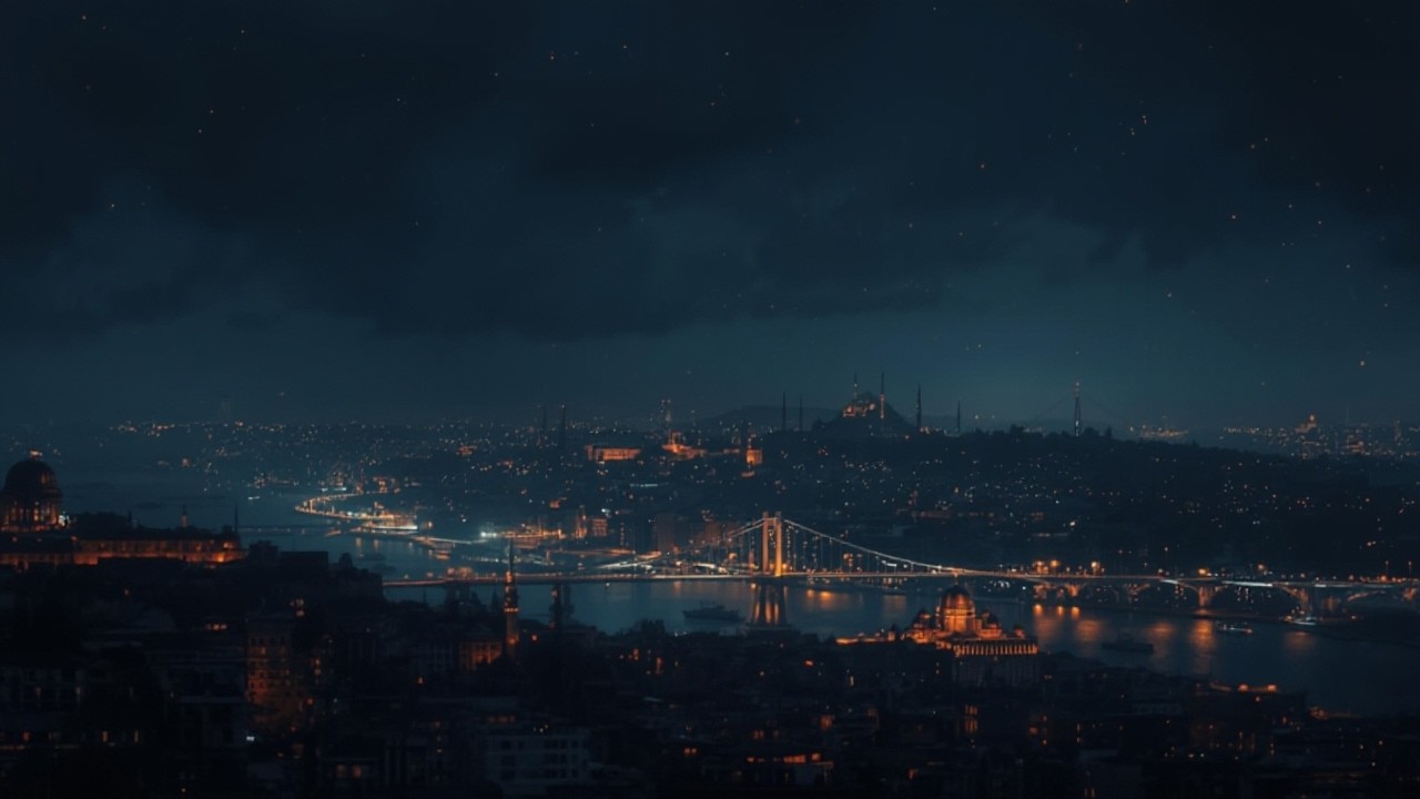 Mavi Saat 🌙 İstanbul Uyku Müziği | Deep Sleep Music, Relaxing Piano & Night Ambient (15 Minutes)