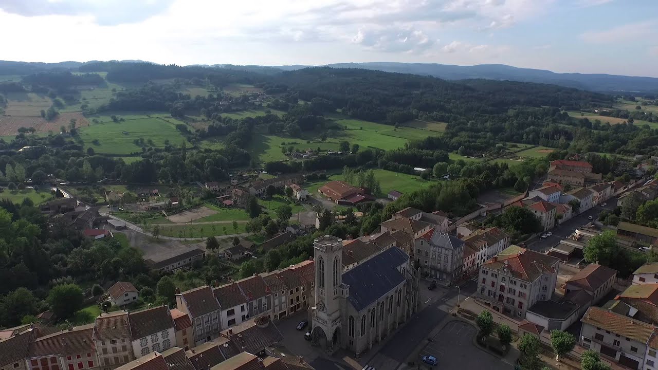 Arlanc vu d'en haut