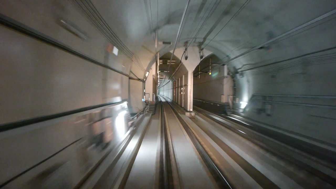 [Full HD] 신분당선 전면 조망 영상 / Front view of Sinbundang Line [1/2]
