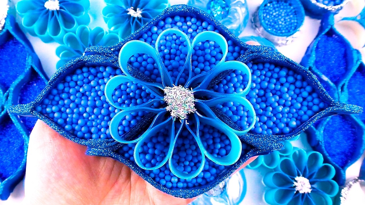 ASMR Crushing Soap Boxes with Starch & Glitter | Soap Balls & Flowers | Gym Chalk | Oddly Satisfying