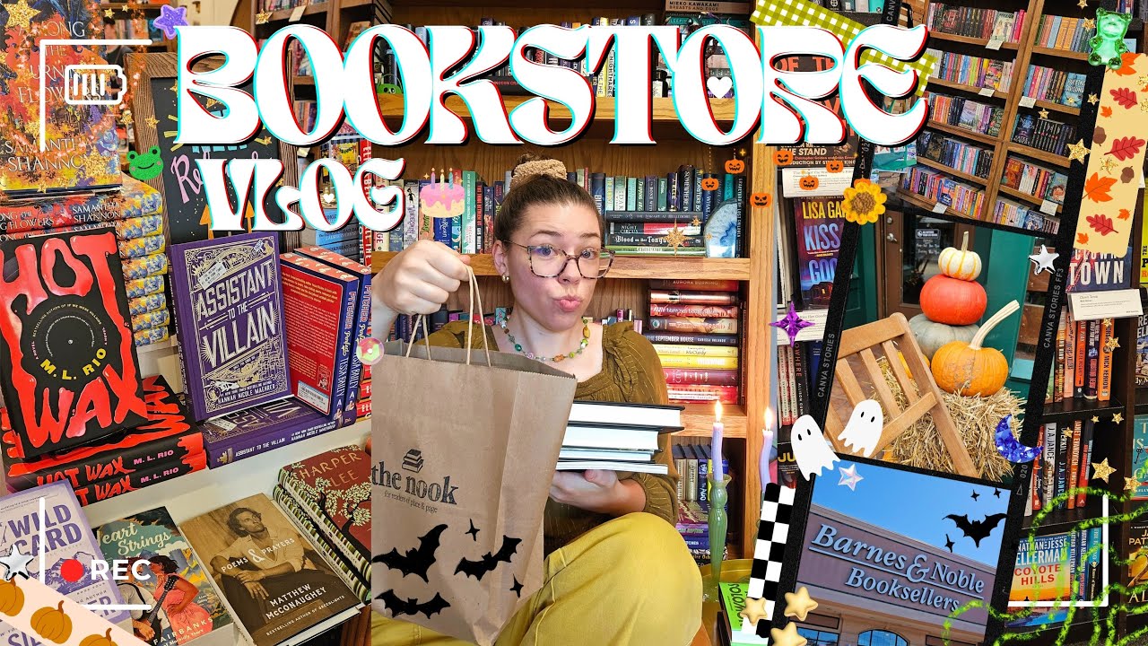 ПРИХОДИТЕ СО МНОЙ ЗА КНИГАМИ 🍂📚🎃 Приключения в книжном магазине и огромный книжный шопинг 🧸✨ Уютн...