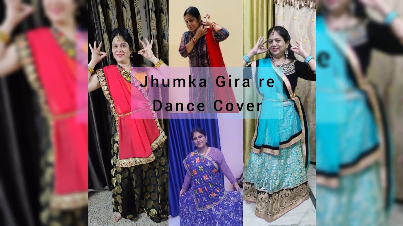#Jhumkagirare #onlinedance #Bollywooddance Jhumka Gira re|Bollywood cover|Simple dance choreography