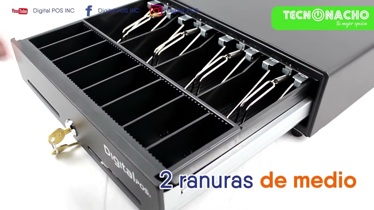Cajón monedero Digital Pos DIG 330 | Tecnonacho