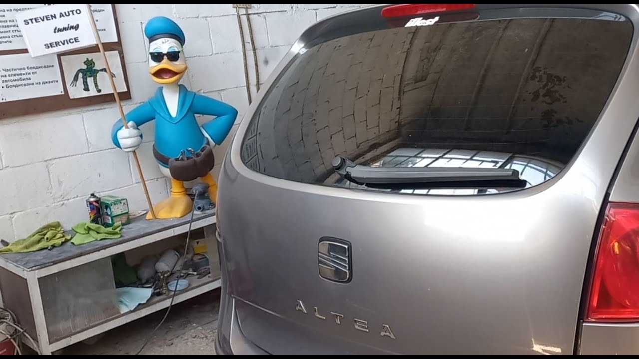 Instalación de una cámara trasera y conexión a un decodificador Can bus en Seat Altea