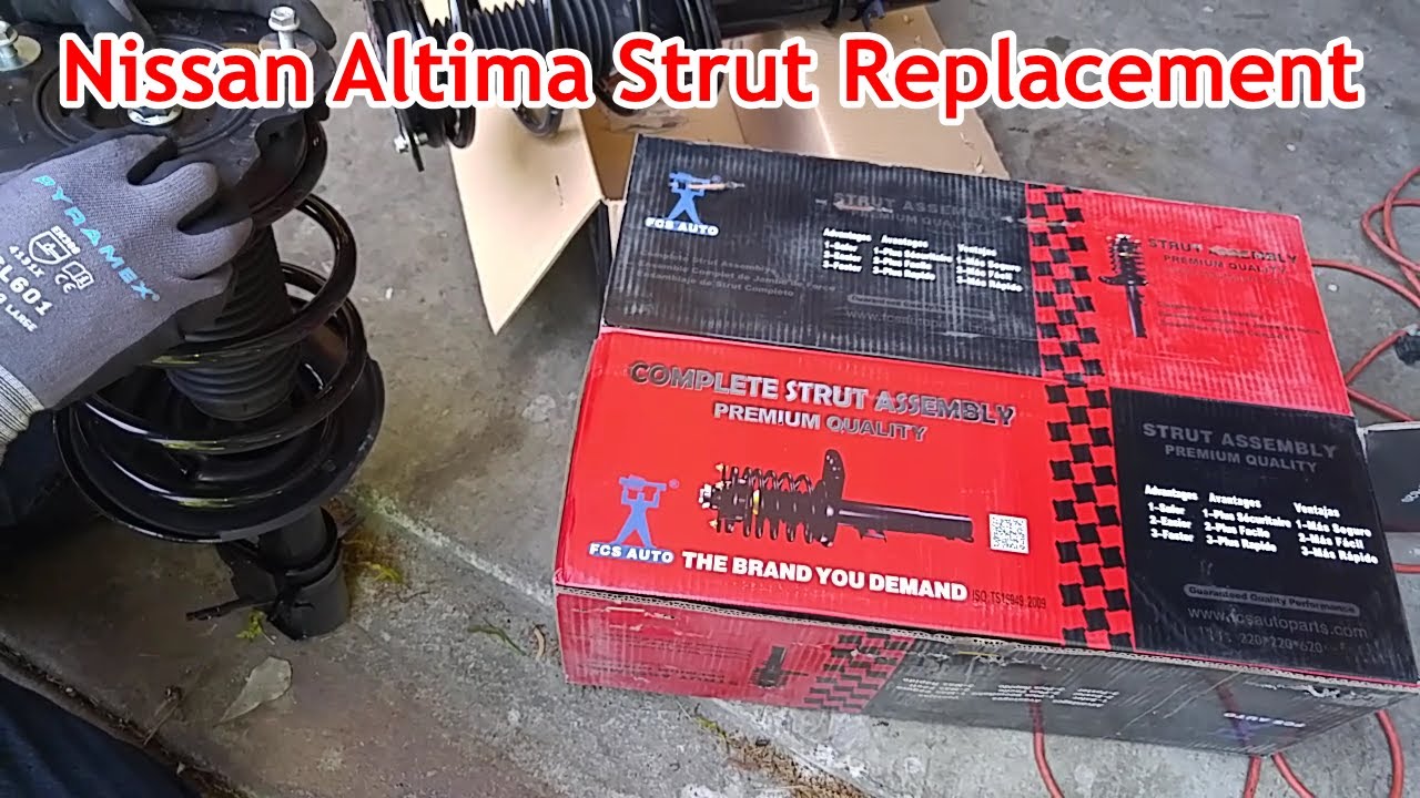 Nissan Altima Front Suspension Strut Replacement (2007 - 2012)