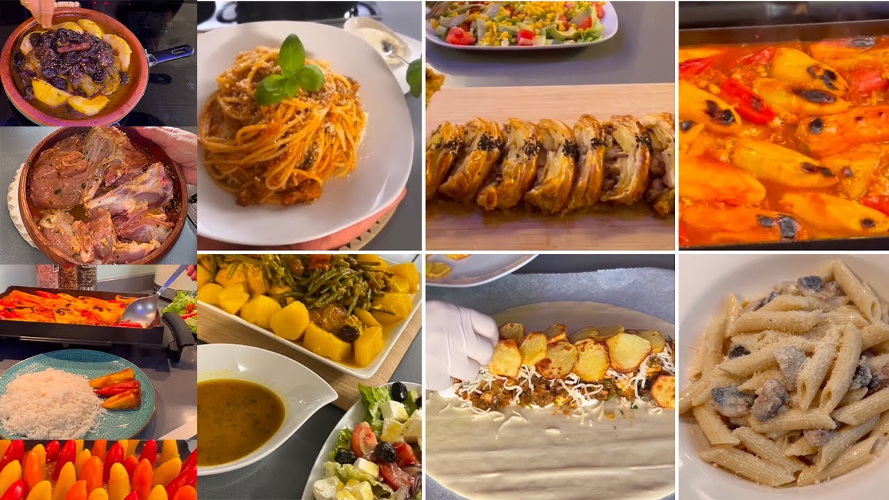 ✨6 Recettes Simples et Faciles pour Composer le Menu de la Semaine✨