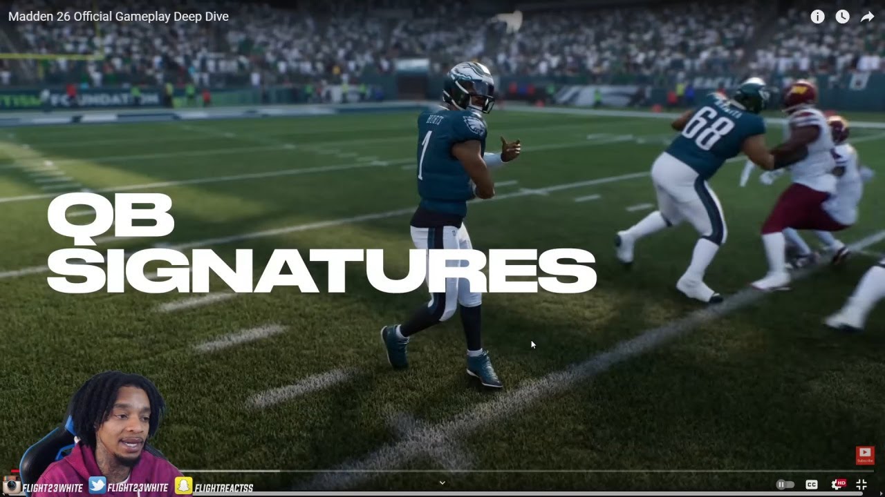 FlightReacts To Madden 26 Official Gameplay Deep Dive!