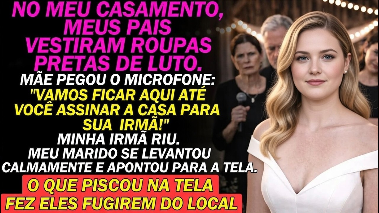Meus Pais Usaram Preto No Meu Casamento—O Que Meu Marido Fez Os Fez Fugir