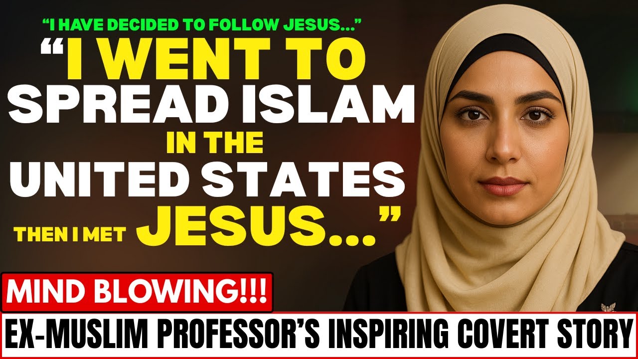 “I Went To The U.S. To Preach ISLAM…But I Became A Christian” – Muslim Lady Decided To Follow Jesus