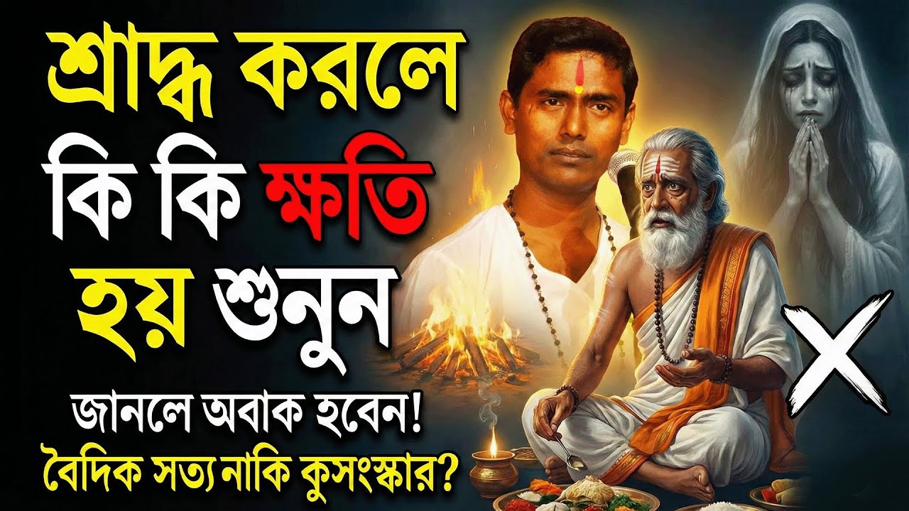 শ্রাদ্ধ করলে কি কি ক্ষতি হয় শুনুন - Dinokrishna Thakur kirtan 2025