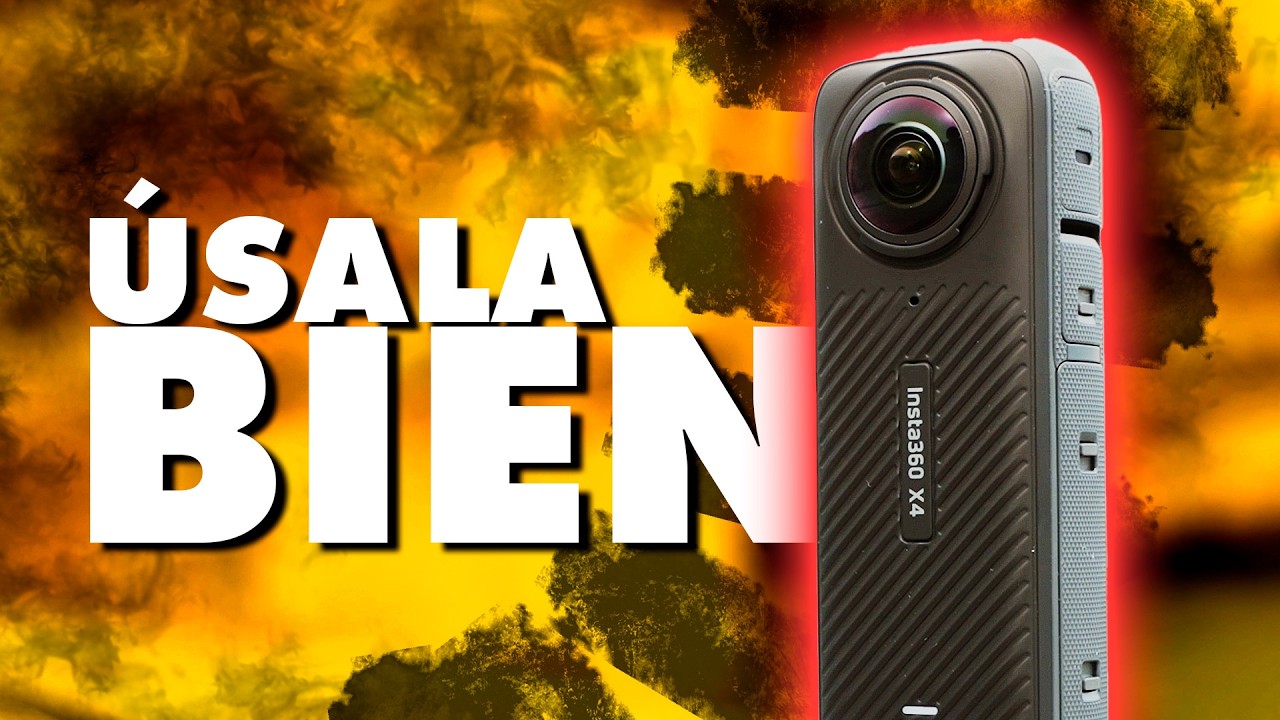 ❌ GUÍA para NOVATOS 🤯 Conoce tu Insta360 X4 como un PRO!