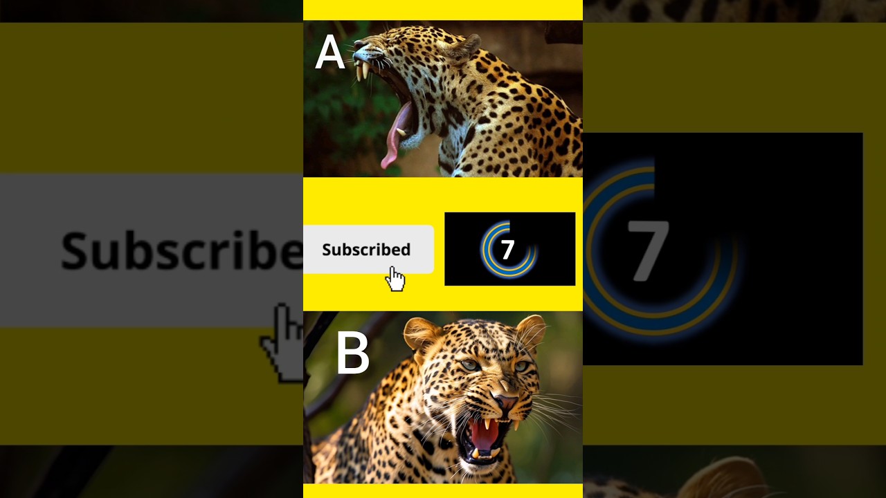 Only 1% can guess. 🤔🤔🤔#RealOrAI#SpotTheFake#FakeOrReal#AIvsNature#CheetahOrAI#WildOrWired