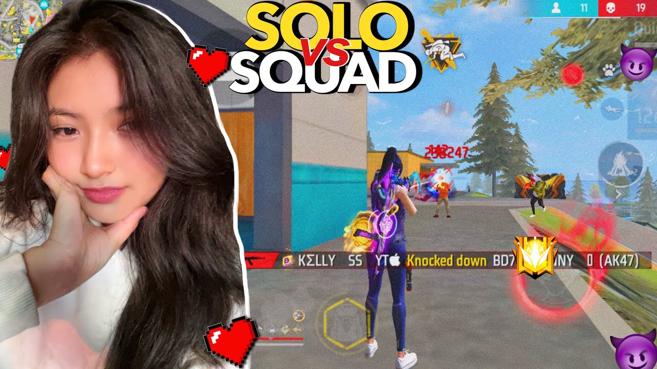 SOLO VS SQUAD FULL GAMEPLAY 🔥 GONE WRONG?