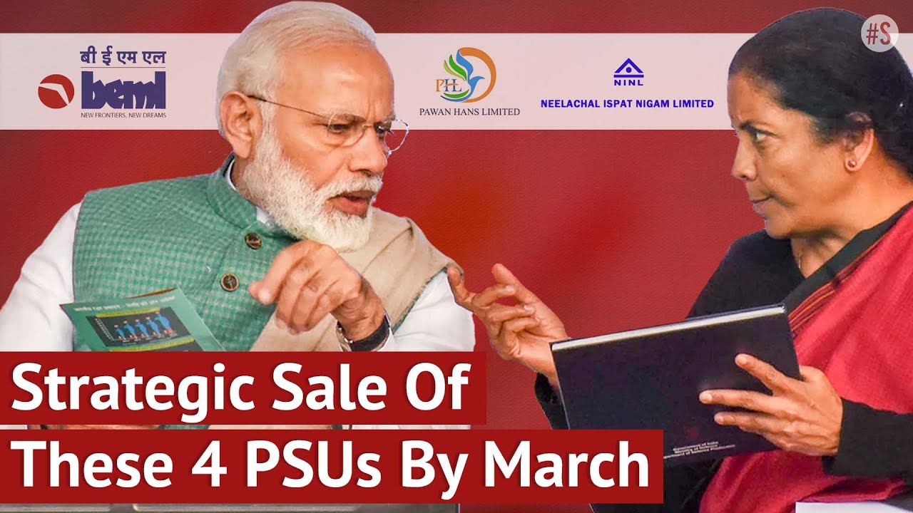 PSU Privatisation: Strategic Sale Of At Least Four More PSUs Including BEML, SCI By March End