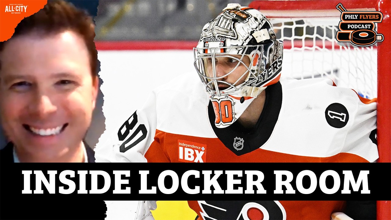 Dan Vladar SHINES & Sean Couturier Ends Goal Drought: Inside Tocchet's Locker Room After Flyers Win