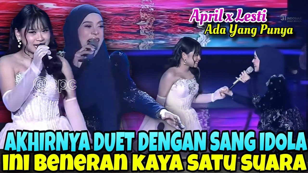 SUARANYA KAWIN & NYATU‼️KALO GAK HATMONI MEREKA BAGAIKAN 1 SUARA - April ft Lesti ADA YANG PUNYA