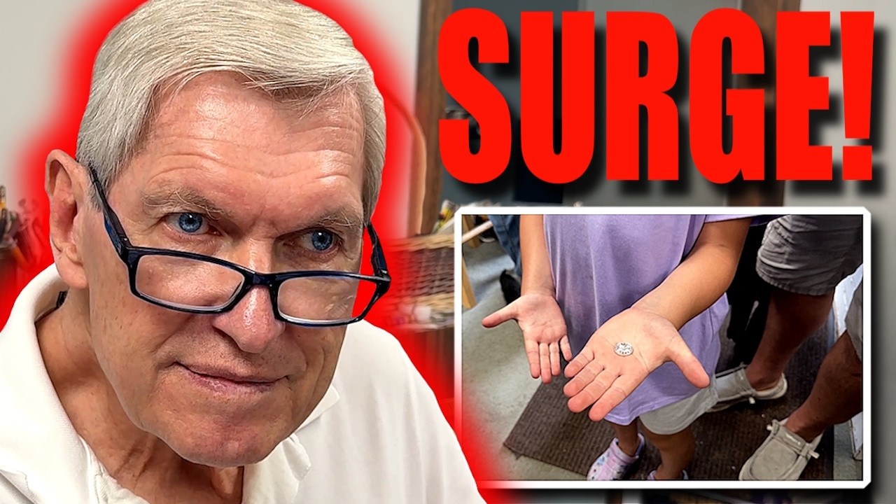 SILVER DEALER AWED BY BUYING SURGE! 🏃🏻Watch Insanity ERUPT in the Coin Shop!