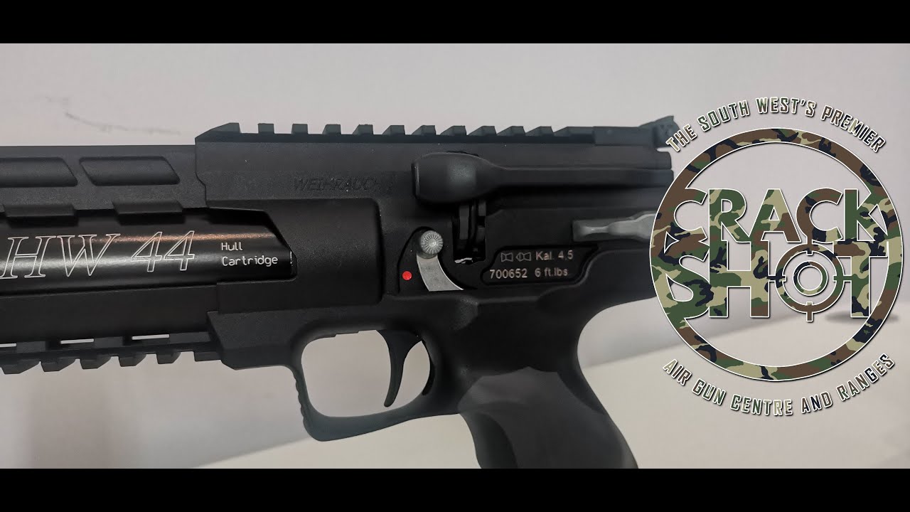Лучший пистолет PCP? Weihrauch HW44 — Крэкшот