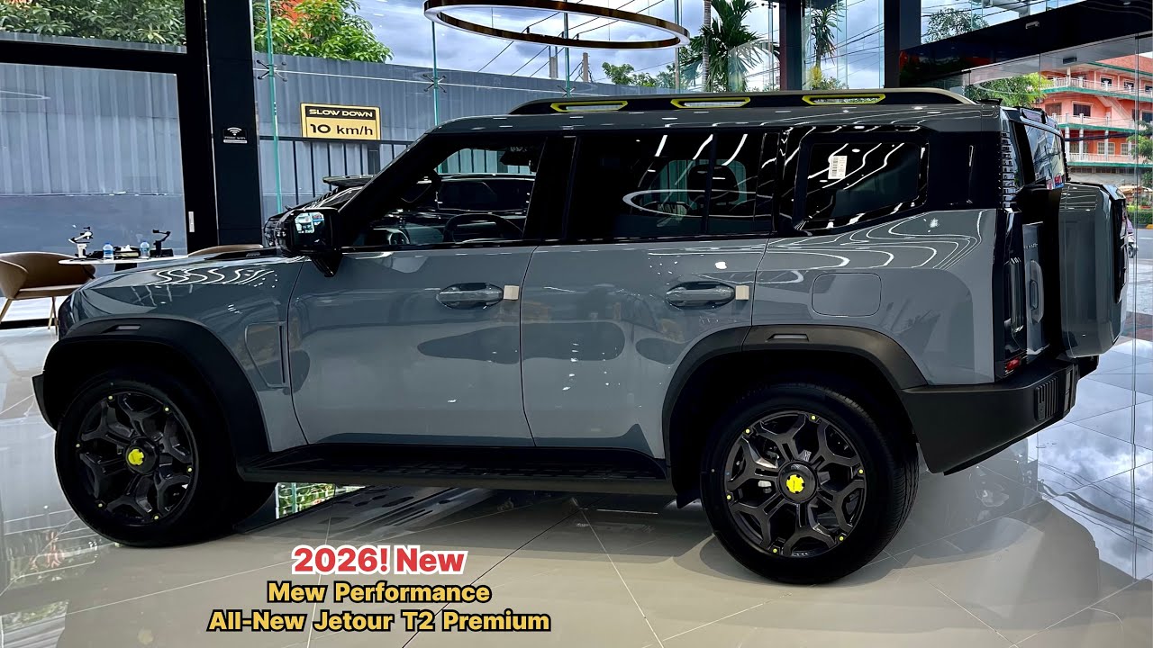 Новинка 2026 года! Совершенно новый Jetour T2 AWD Premium: новые внедорожные характеристики, комф...