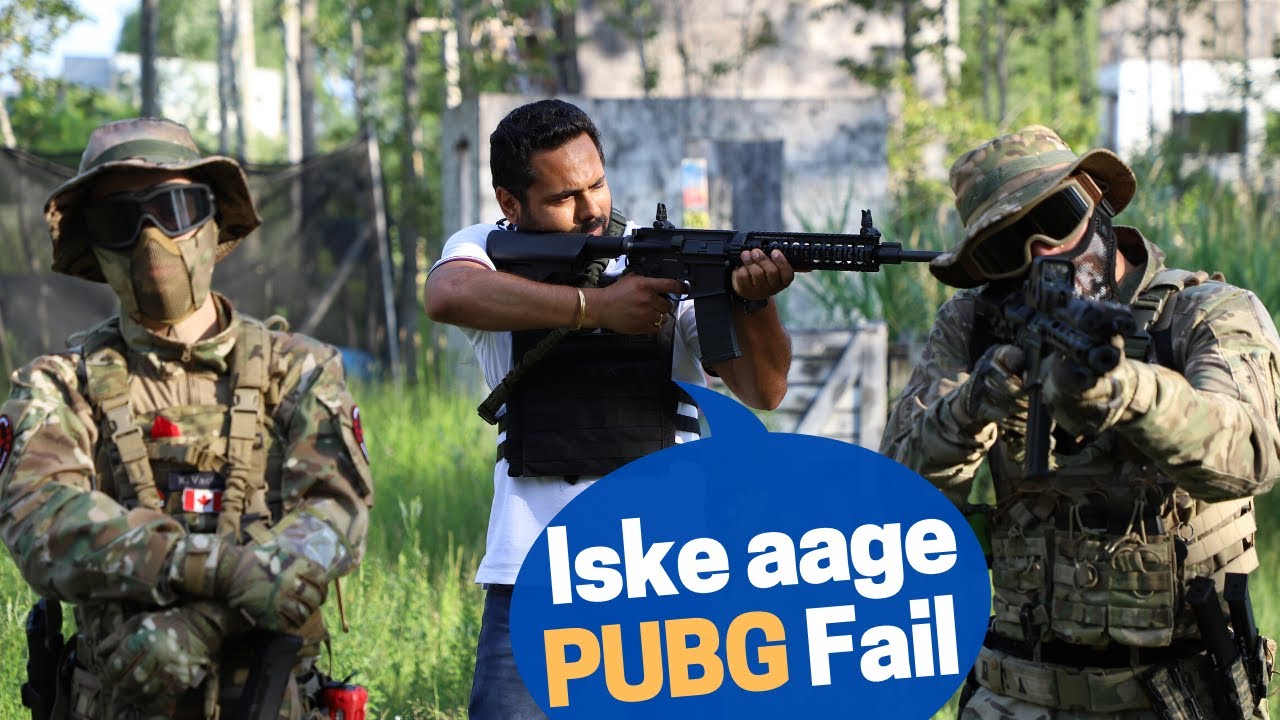 कनाडा में असल ज़िन्दगी में ऐसे खेलते है PUBG! REAL LIFE PUBG!