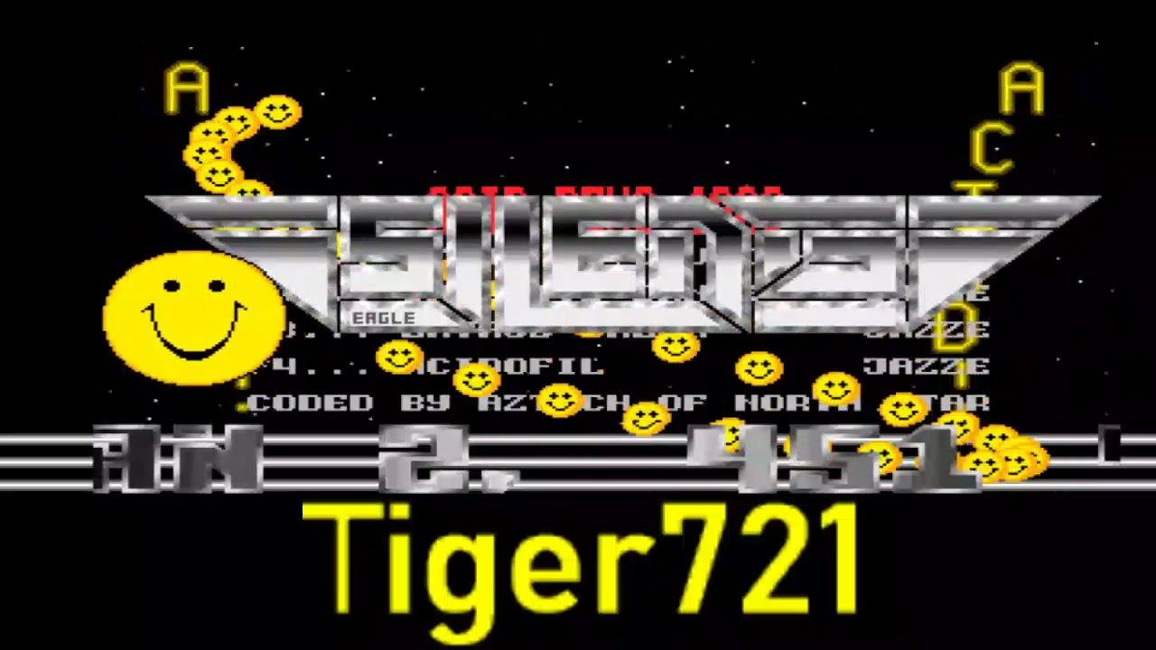 Acid in the house. Amiga demo by Northstar &  Silents 1989