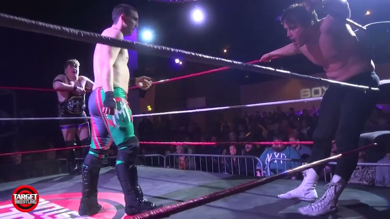 Aiden Milburn & Mark Hendry vs Charlie Rose & EJ Reiver Target Tag Championship Match Carlisle Nov24