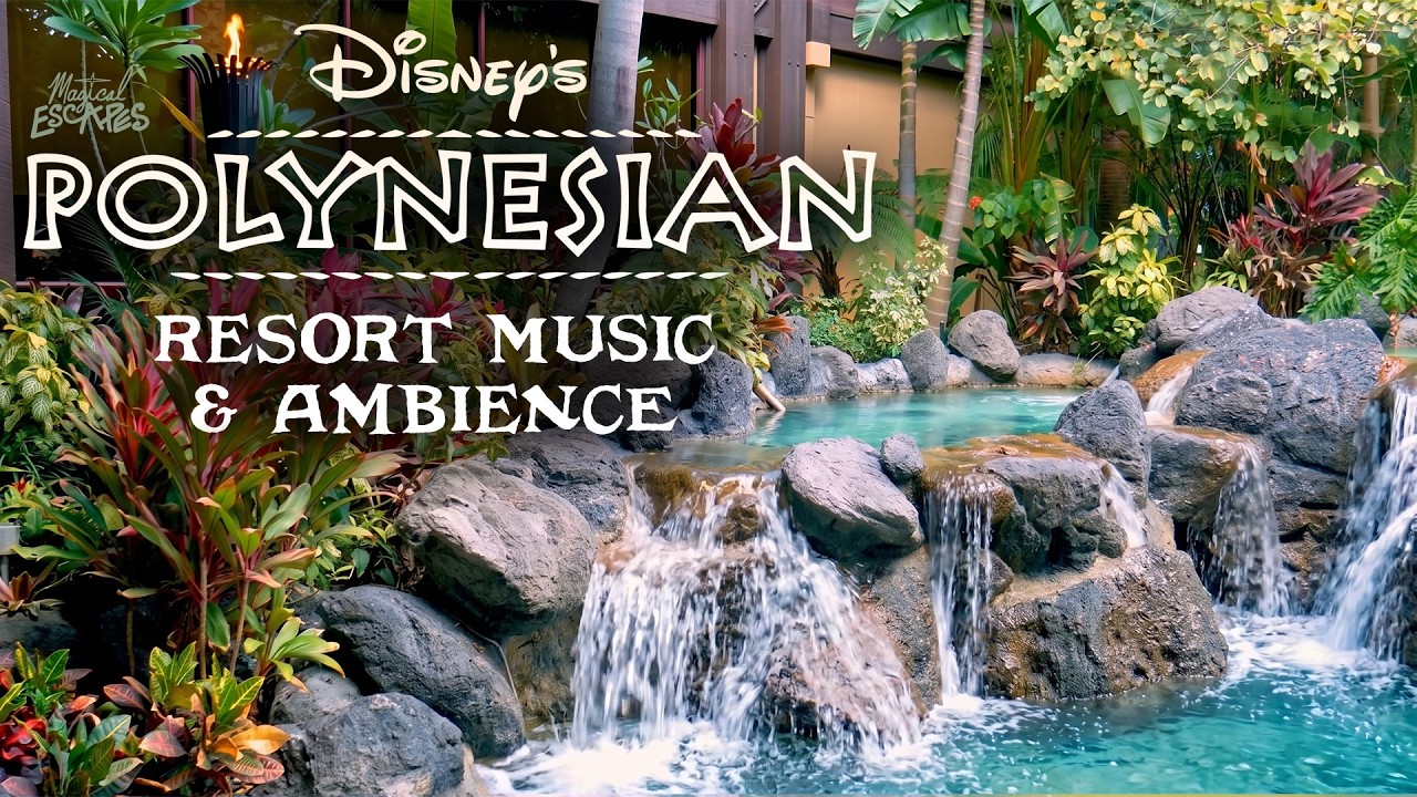 Disney&rsquo;s Polynesian Resort Loop | Music & Ambience for Sleep, Study & Unwind