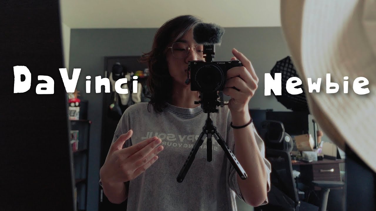 first time editing my vlog on davinci resolve🖥️