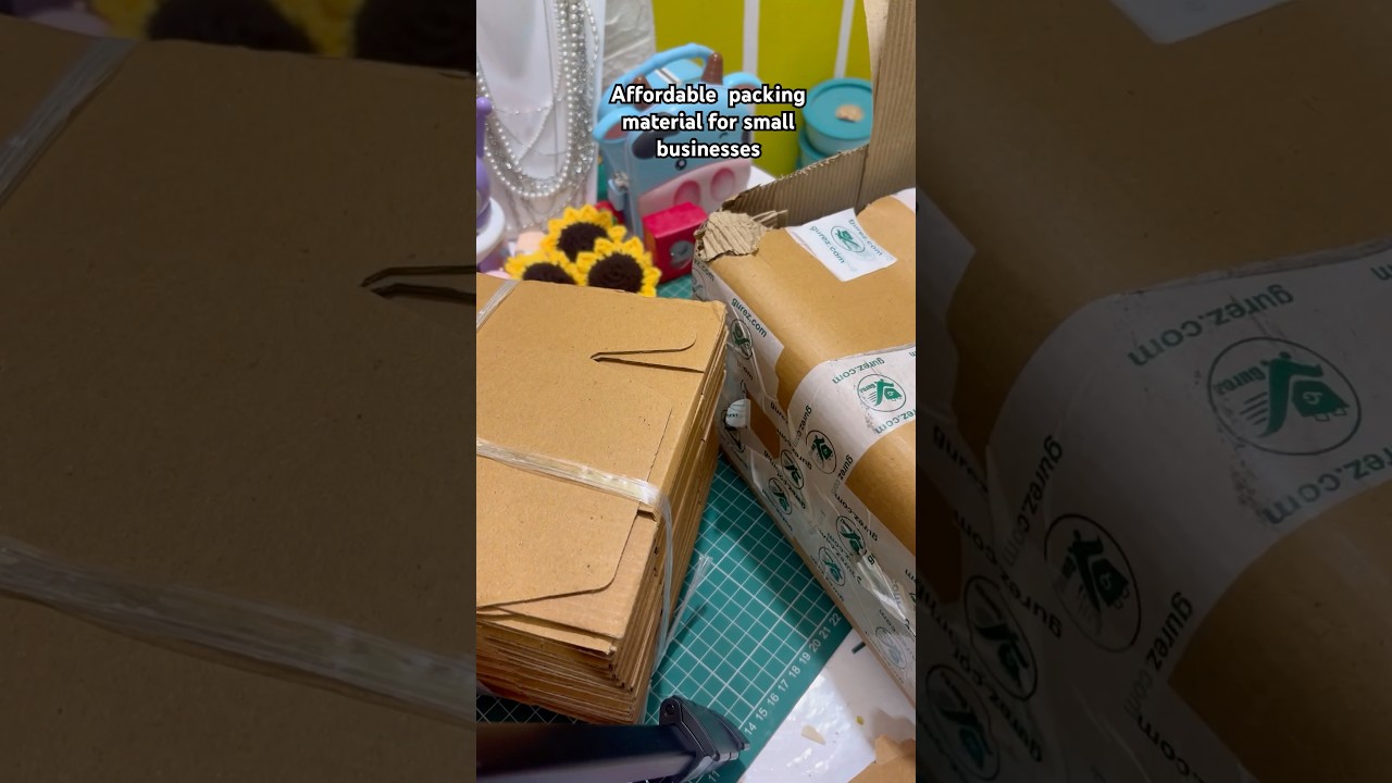 Packing materials for small businesses owner  | how ti start a small business | #smallbusiness