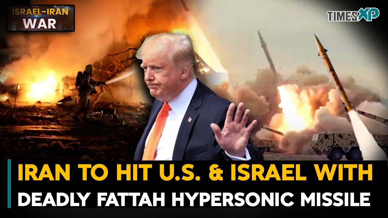 Iran To Hit U.S. & Israel With deadly FATTAH HYPERSONIC Missile| Iran-Israel War