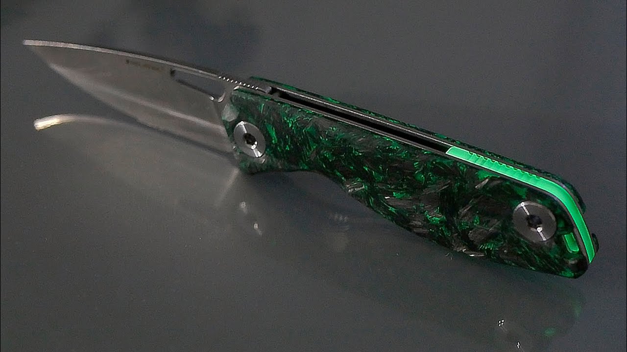 RealSteel Sidus - a glowing knife from China! Gorgeous, however ...