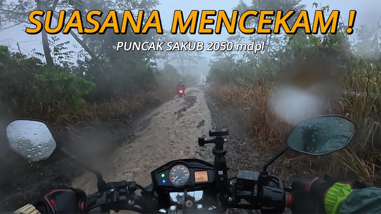 JANGAN KE PUNCAK SAKUB KALIGUA BREBES SAAT SUDAH MENDUNG, INI YANG AKAN TERJADI !
