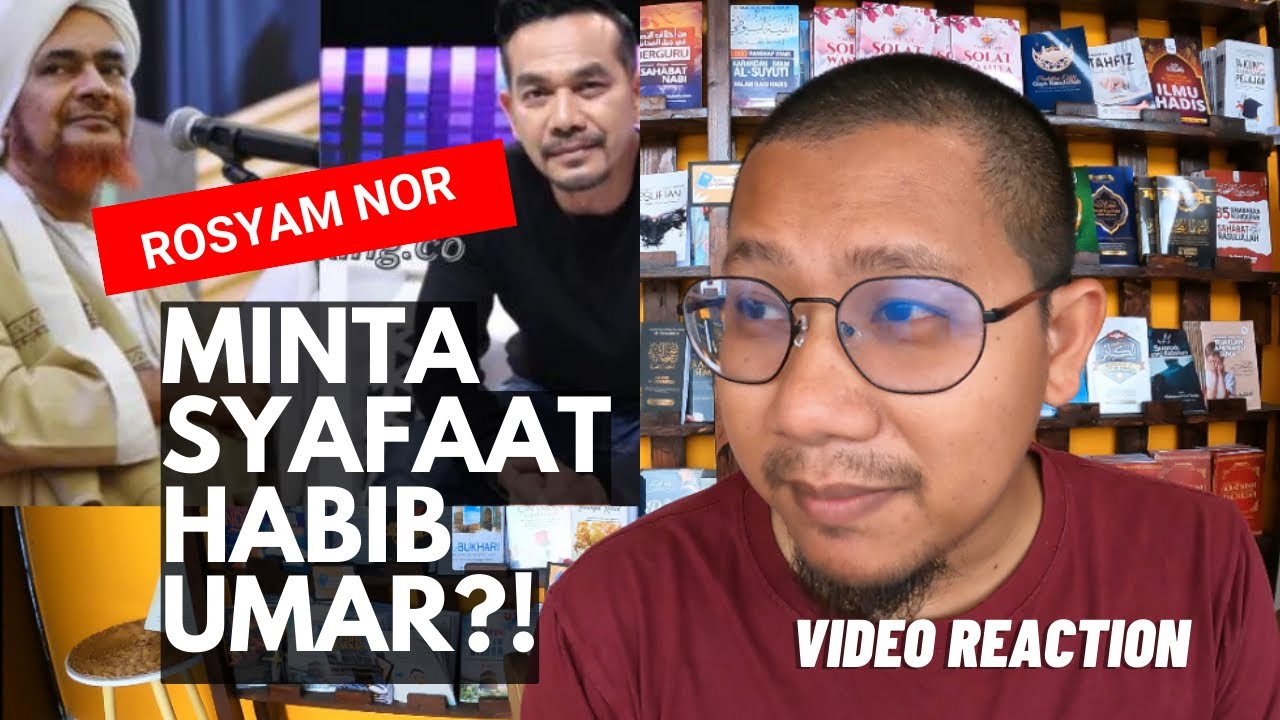 #511 Rosyam Nor Minta Syafaat Habib Umar?!
